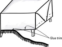 Comment recouvrir rapidement un pouf