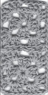 Joindre des pièces au crochet sur la dernière rangée ou le tour