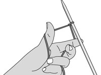 Comment lancer avec la méthode à deux brins