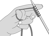 Comment lancer avec la méthode à deux brins