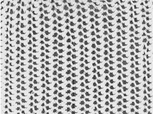 Comment tricoter des motifs de dentelle fagot