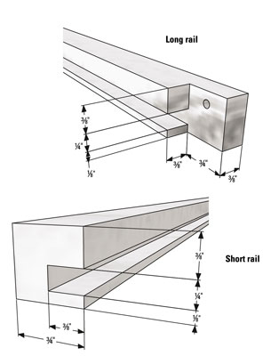 Liste de coupe de bois pour une ruche Langstroth à huit cadres