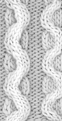 Comment tricoter un câble Wave