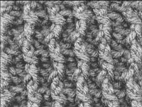 Comment crocheter des côtes post-point