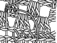 Comment joindre les coutures au crochet avec le point de fouet