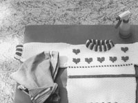 Comment bloquer le crochet ou le tricot avec de l'amidon en aérosol