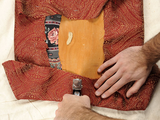 Rembourrage des chaises de salle à manger