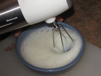 Battre les blancs d'œufs