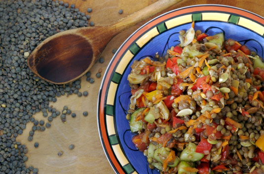 Déjeuner ou dîner Entrées sur le régime méditerranéen