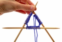 Comment tricoter en rond avec des aiguilles doubles pointes