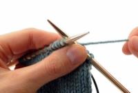 Comment tricoter en rond avec la boucle magique