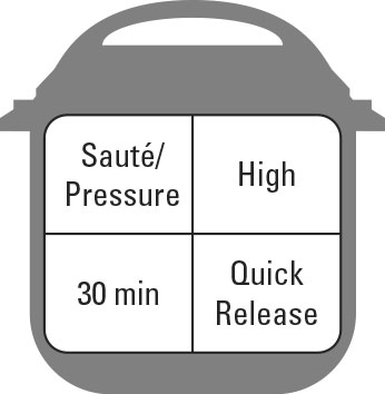 Recettes classiques à un pot pour le pot instantané