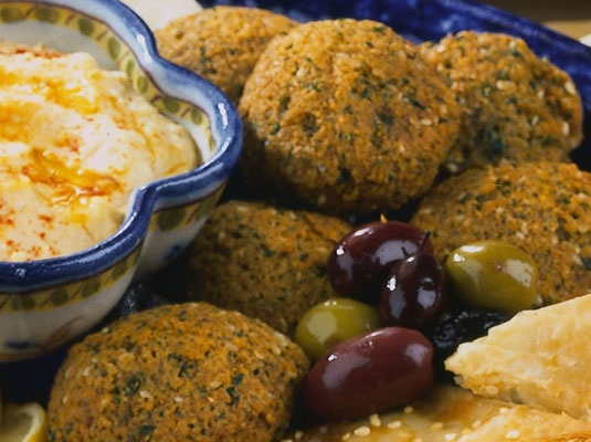 Falafel (Nuggets de pois chiches frits)