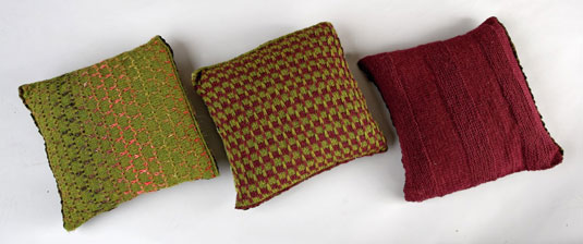 Comment tricoter des coussins
