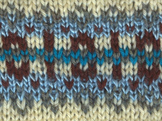 Comment tricoter une bordure Fair Isle