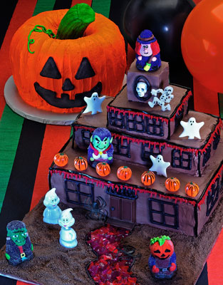 Comment faire un gâteau Halloween Jack-O-Lantern