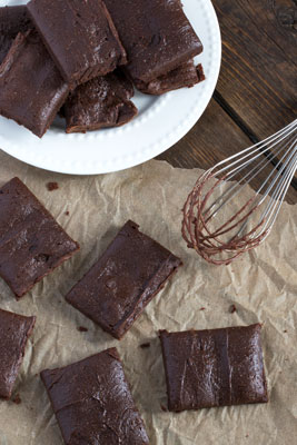 Recette de dessert Keto: Brownies au fudge aux amandes