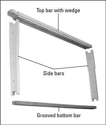 Comment identifier les pièces de base en bois d'une ruche