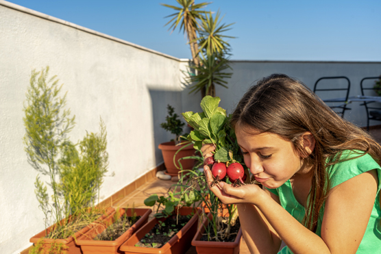 10 façons adaptées aux enfants de jardiner en ville