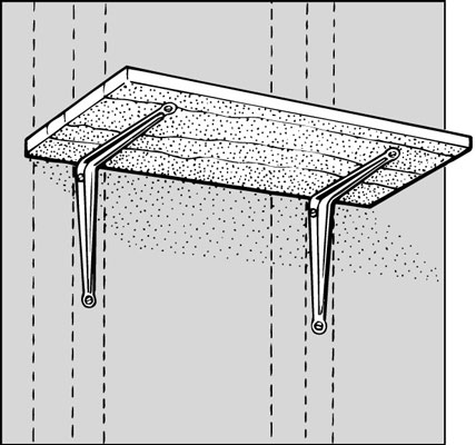 Comment construire une étagère murale simple