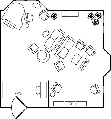 Principes de design d'intérieur : approches de l'aménagement du salon