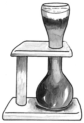 Verrerie utilisée pour boire de la bière pour le sport