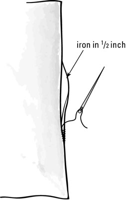 Comment faire des rideaux à onglets réversibles