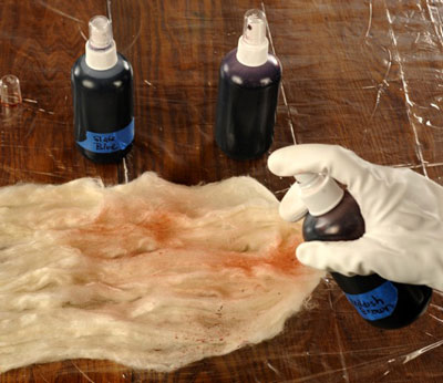 Comment pulvériser de la fibre de peinture