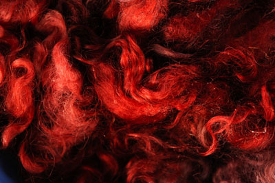 Teinture des fibres avec Kool-Aid dans une mijoteuse