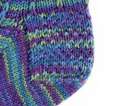 Comment tricoter des chaussettes avec des crêtes à points coulissants