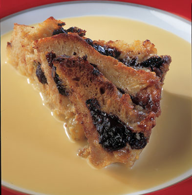 Pudding au pain traditionnel