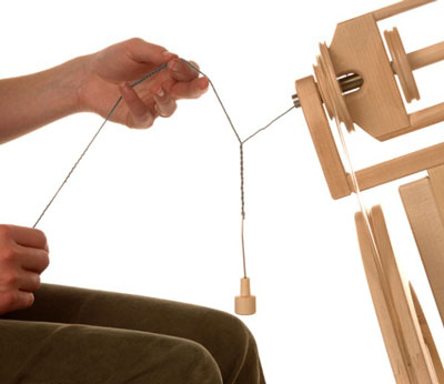 Comment câbler du fil sur une roue qui tourne