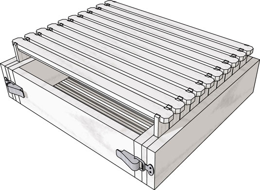 Comment assembler un gabarit de cadre pour les ruches d'abeilles