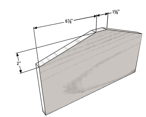 Liste de coupe pour une ruche Warré