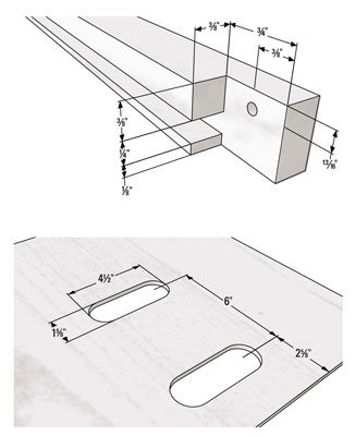 Liste de coupe pour le British National Hive Crown Board and Roof