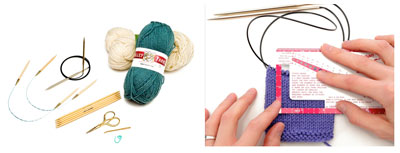 Comment tricoter un cache-oreilles