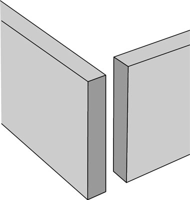 Types de joints pour la construction de ruches