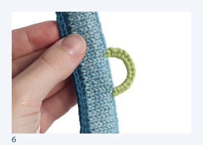 Comment tricoter des boutons et des boucles Dorset