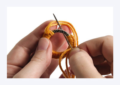 Comment tricoter des boutons et des boucles Dorset