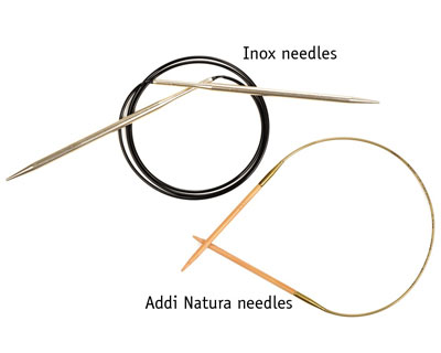 Choisir des aiguilles et du fil pour le tricot circulaire