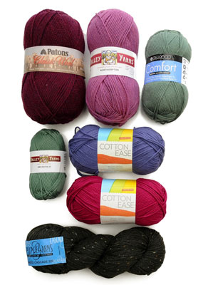 Choisir des aiguilles et du fil pour le tricot circulaire