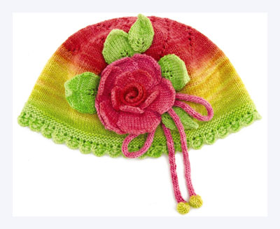 Comment tricoter une cloche de jardin de roses