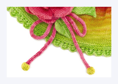 Comment tricoter une cloche de jardin de roses