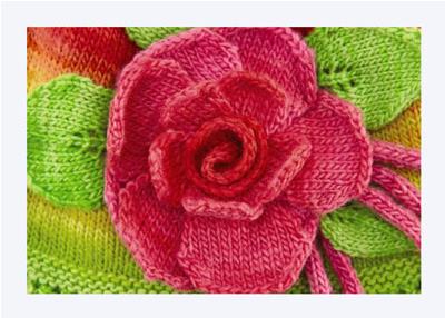 Comment tricoter une cloche de jardin de roses