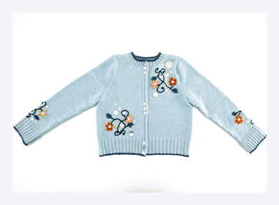 Comment tricoter un cardigan Flora