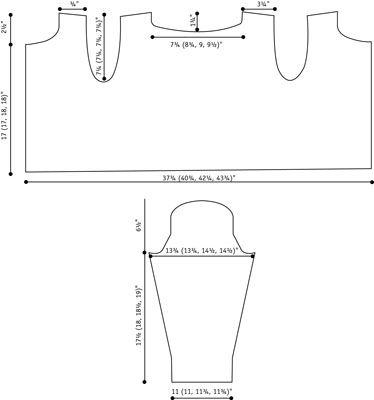Comment tricoter un cardigan Flora