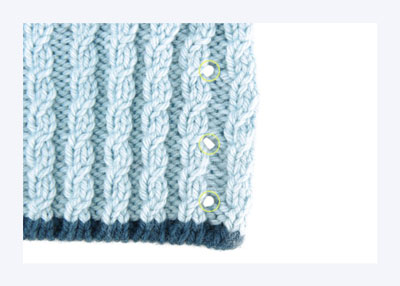 Comment tricoter un cardigan Flora