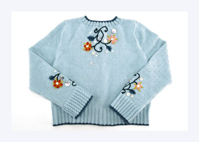 Comment tricoter un cardigan Flora