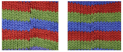 Comment tricoter en rond avec de la couleur