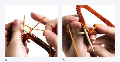 Comment tricoter des rayures
